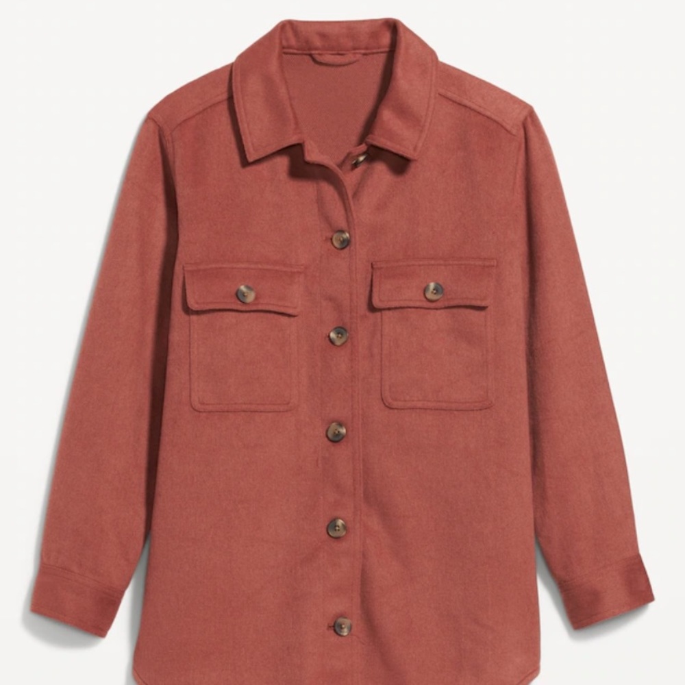 Old Navy Soft-Brushed Utility Shacket - NWT